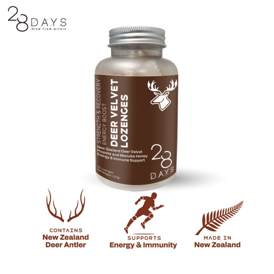 Deer Velvet Energy Boost Lozenges 25ea