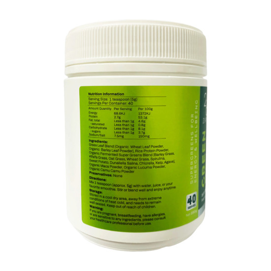 Green Me - Organic 16 Superfood Powder