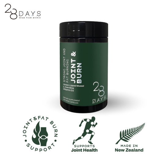 JOINT & BURN [Green Lipped Mussel 25000, L-Carnitine, Vitamin D3] 120caps