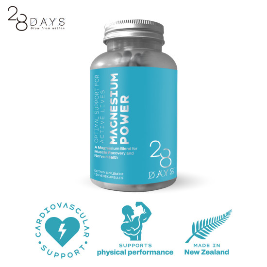 MAGNESIUM POWER [Magnesium Glycinate+Chelate] 120caps