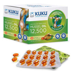 Green Lipped Mussel Oil 12500 120 Caps