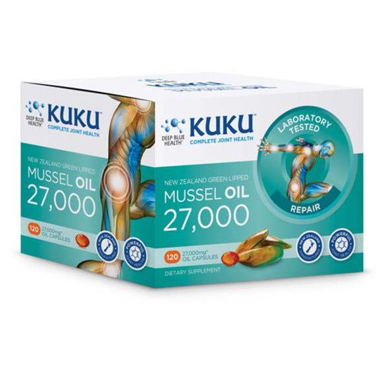 Green Lipped Mussel Oil 27000 120 Caps