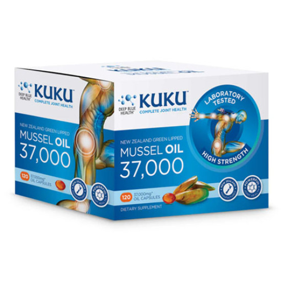 Green Lipped Mussel Oil 37000 120 Caps