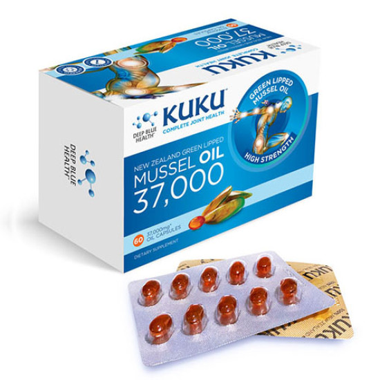 Green Lipped Mussel Oil 37000 60Caps