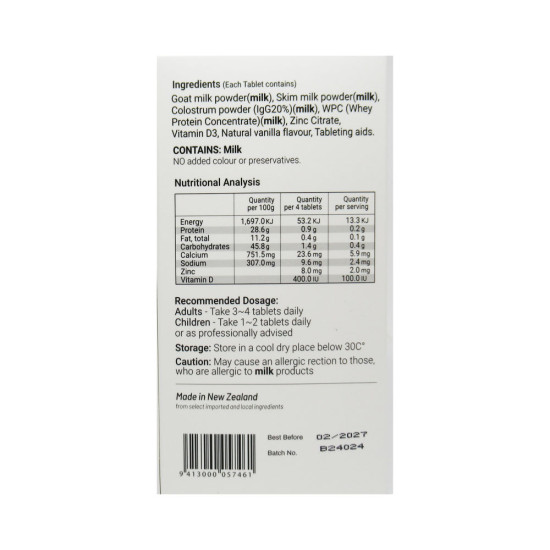 NU.COLOSTRUM 300Tablets