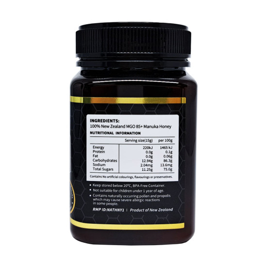 Premium Manuka Honey MGO85+ 500g
