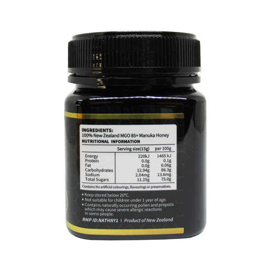 Premium Manuka Honey MGO85+ 250g