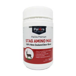 STAG AMINO MAX 100% New Zealand Deer Blood 180 Capsules